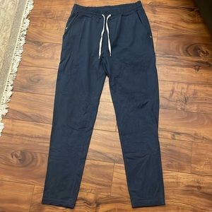 Vuori Ponto performance pant, men’s L, indigo heather